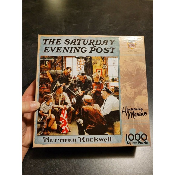 Masterpieces | Games | Norman Rockwell Puzzle 00 Pieces Homecoming ...